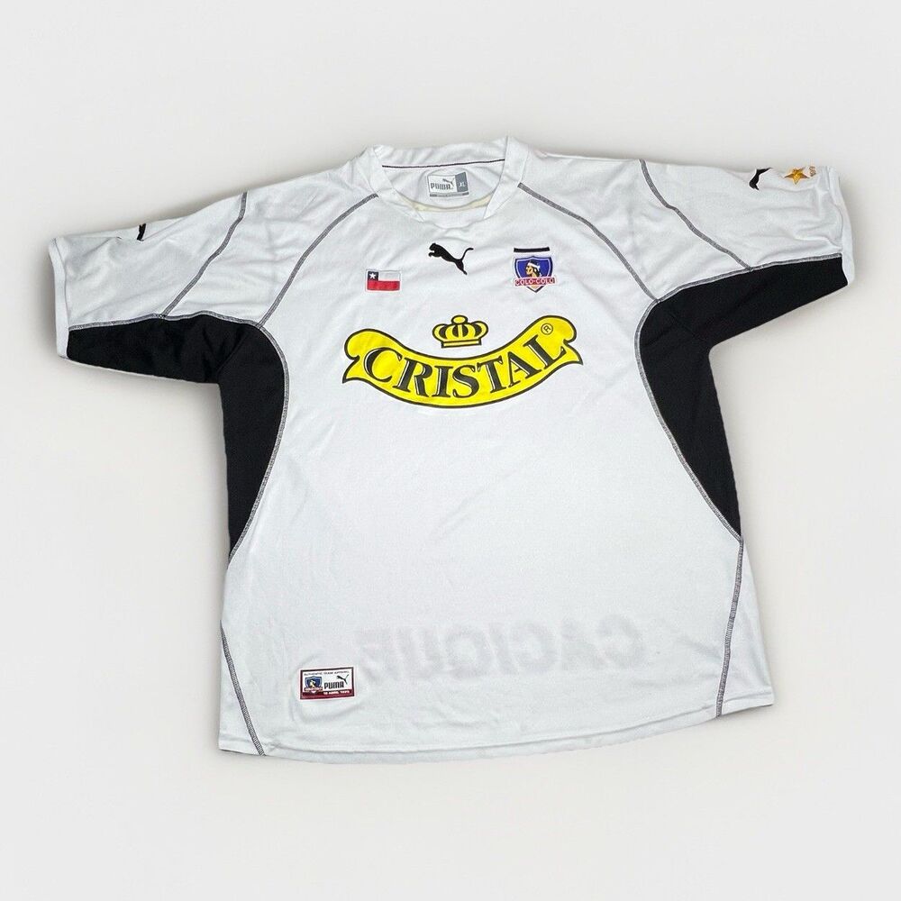 Authentic COLO-COLO 2002/2003 HOME FOOTBALL SHIRT JERSEY CAMISETA PUMA size XL